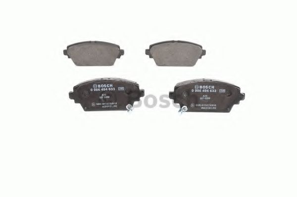 set placute frana,frana disc 3