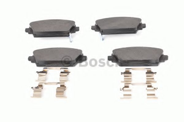 set placute frana,frana disc 4
