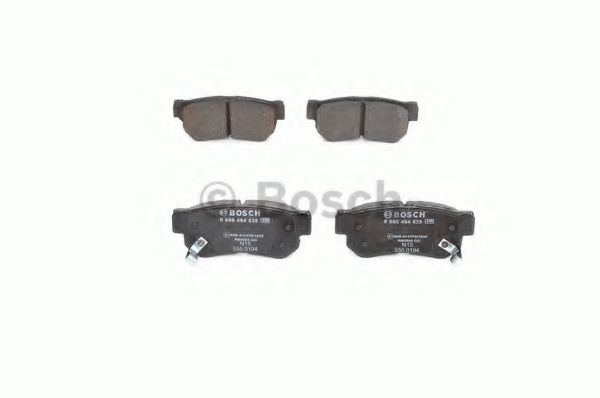 set placute frana,frana disc 2