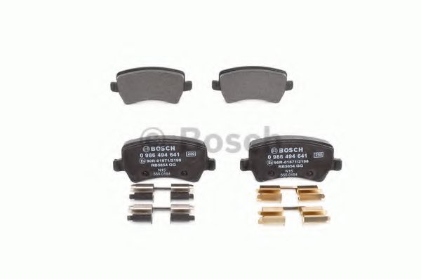 set placute frana,frana disc 2