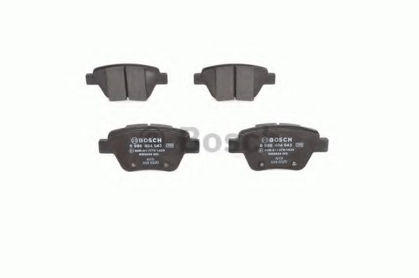 set placute frana,frana disc 2