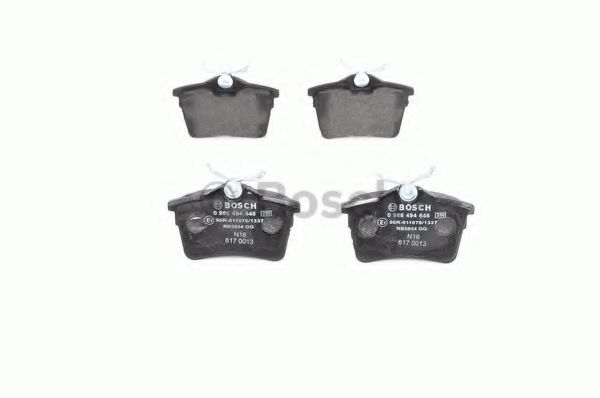 set placute frana,frana disc 3