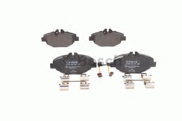 set placute frana,frana disc 8