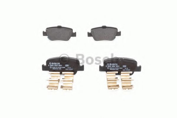 set placute frana,frana disc 4