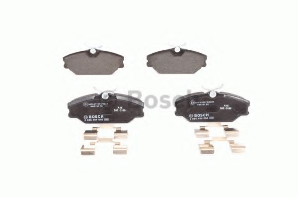 set placute frana,frana disc 8