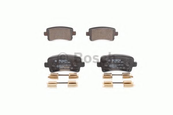 set placute frana,frana disc 4