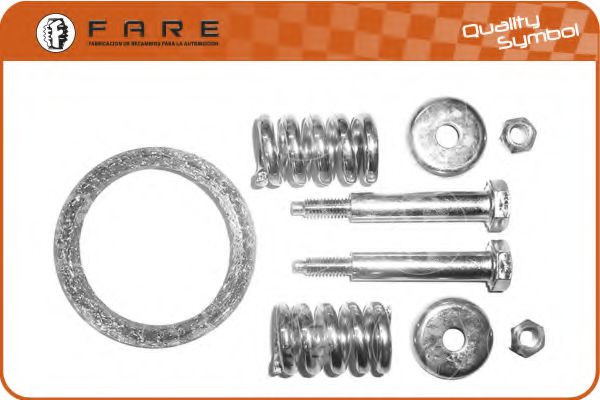 Set montare, toba de esapament