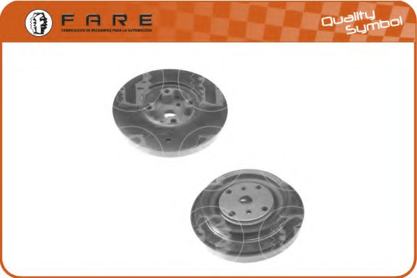 Fulie curea, arbore cotit