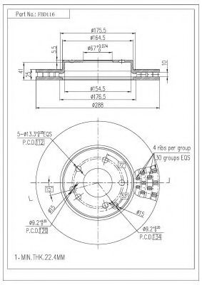 Disc frana