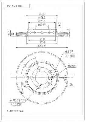 Disc frana