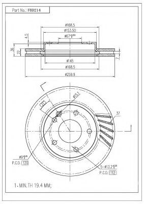 Disc frana