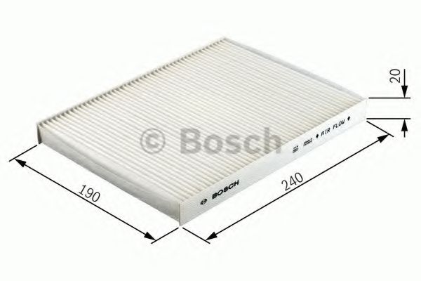 1 987 432 308 Filtru, aer habitaclu BOSCH 