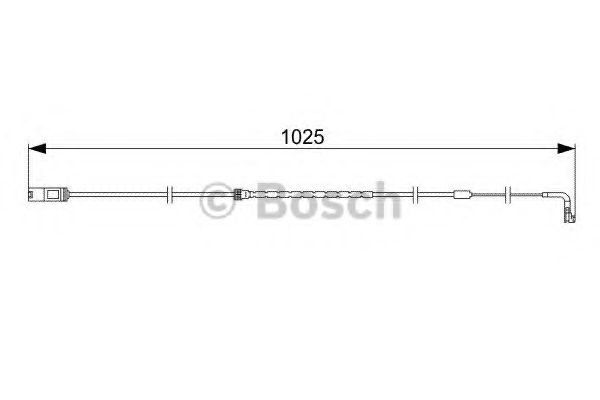 1 987 473 026 senzor de avertizare,uzura placute de frana BOSCH 