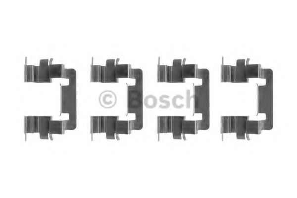 1 987 474 390 Set accesorii, placute frana BOSCH 