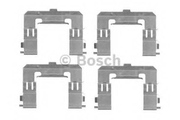 1 987 474 450 Set accesorii, placute frana BOSCH 