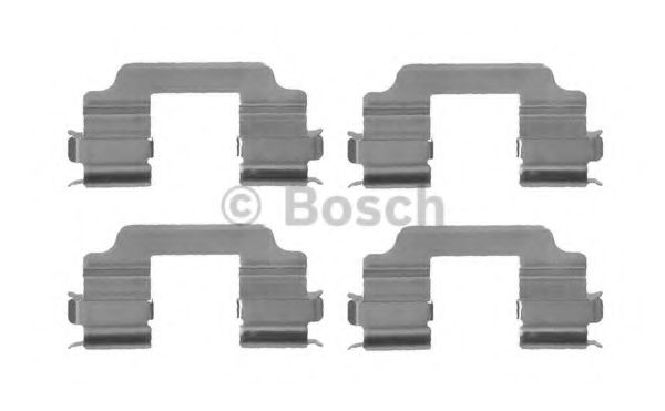 1 987 474 701 Set accesorii, placute frana BOSCH 