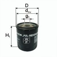 PP363A Filtru ulei PZL SEDZISZOW 