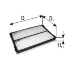 Filtru, aer habitaclu