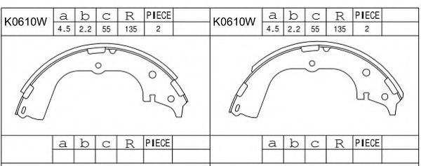 Set saboti frana
