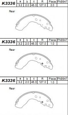 Set saboti frana