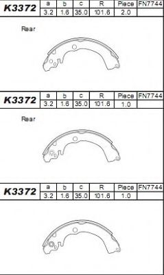 Set saboti frana