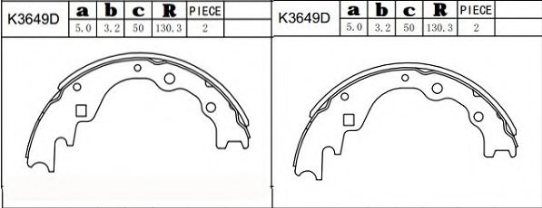 Set saboti frana