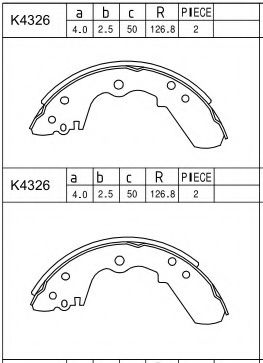 Set saboti frana