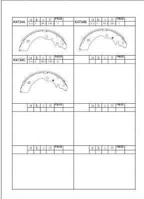 Set saboti frana