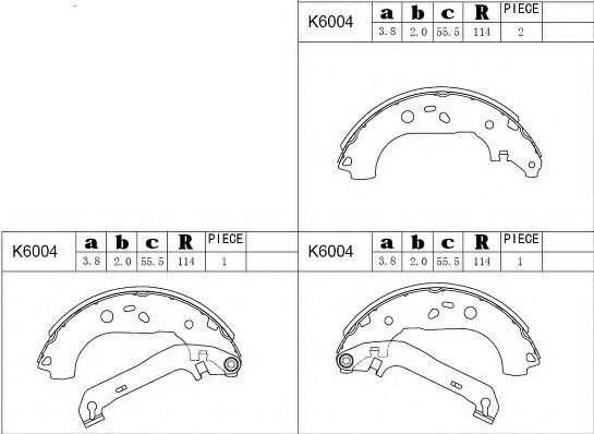 Set saboti frana