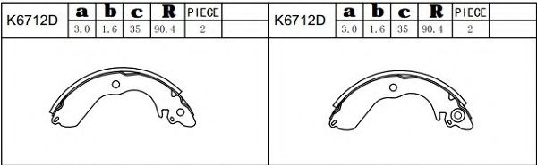 Set saboti frana