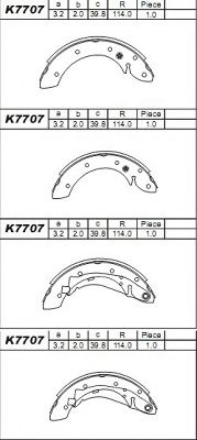 Set saboti frana