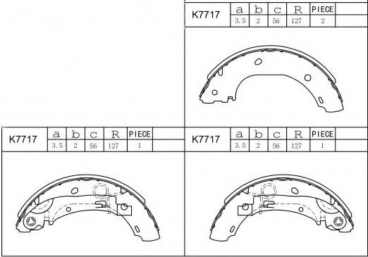 Set saboti frana