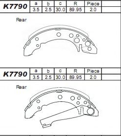 Set saboti frana