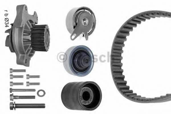 Set pompa apa + curea dintata