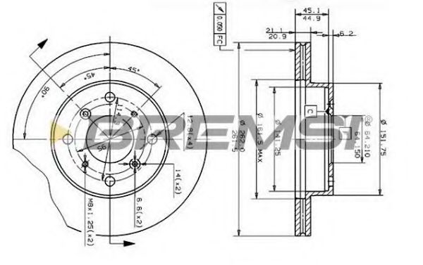 Disc frana