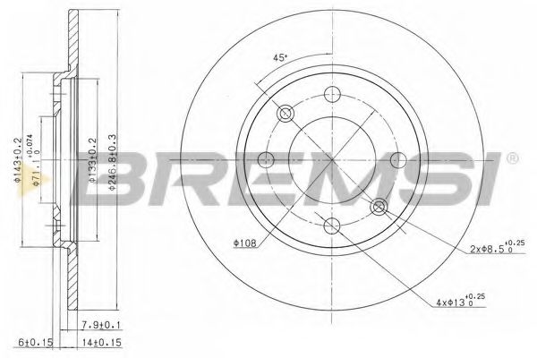 Disc frana
