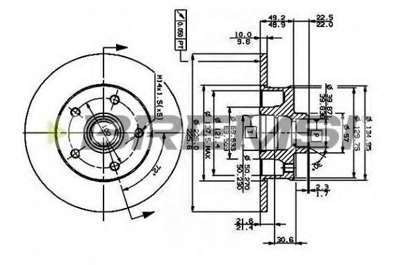 Disc frana