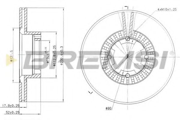 Disc frana