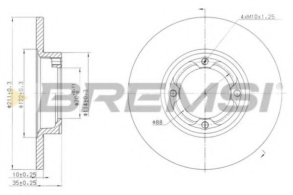 Disc frana