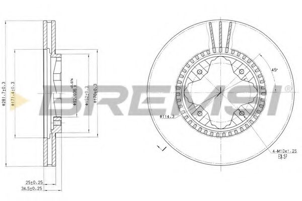 Disc frana