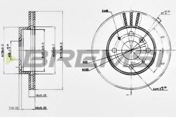 Disc frana
