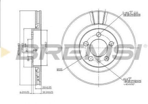 Disc frana