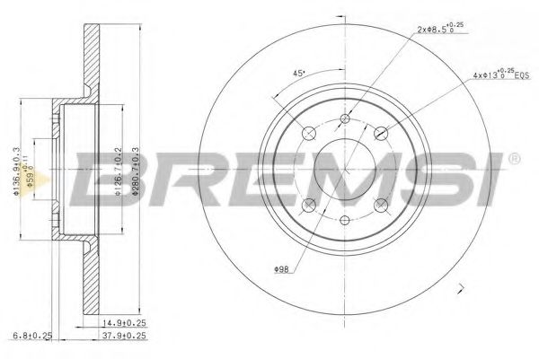 Disc frana