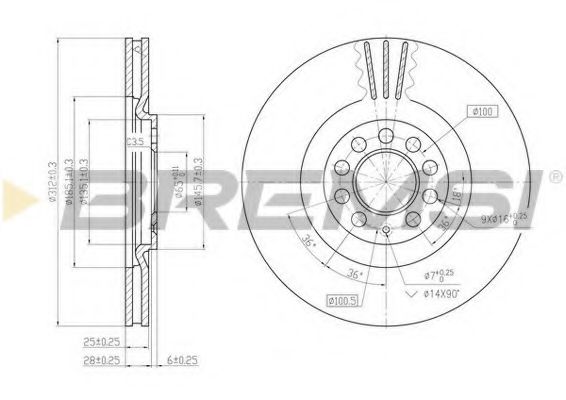 Disc frana