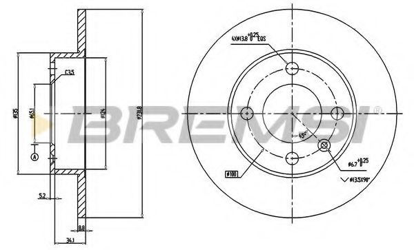 Disc frana