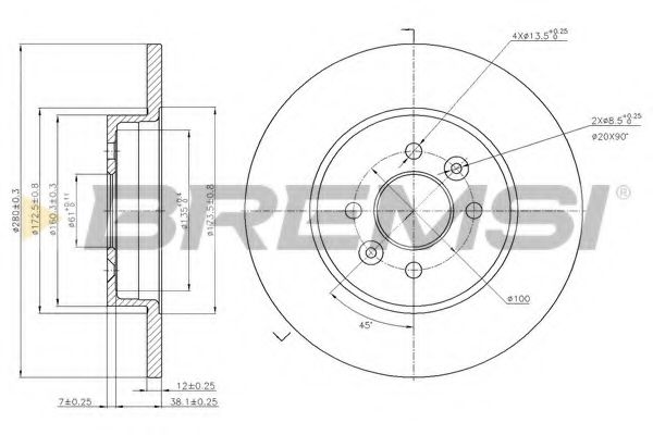 Disc frana