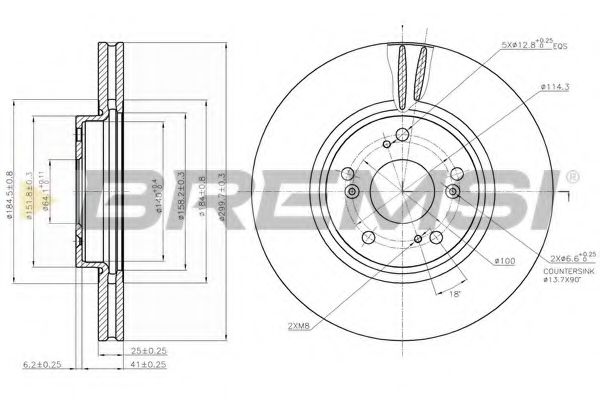 Disc frana