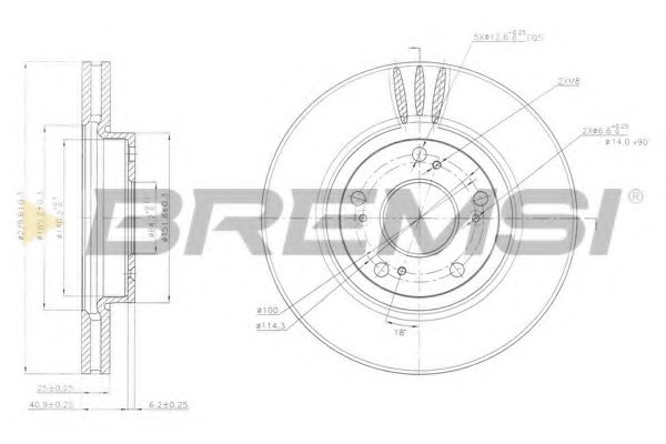 Disc frana