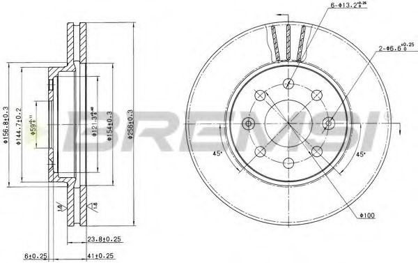 Disc frana