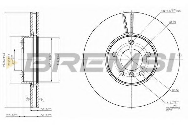 Disc frana